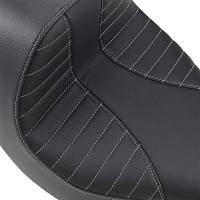 Drag Specialties - Drag Specialties EZ-ON Mount Solo Seat - Scorpion - Silver Thread - 0802-1186 - Image 4