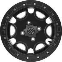 Hiper Wheel - Hiper Wheel Falcon Wheel - 14x6 - 4+2 Offset - 4/156 - Matte Black - 1460-PFSBK-42-SBL-B - Image 2