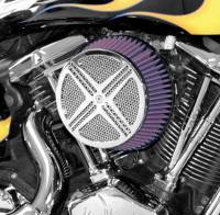 Baron Custom Accessories - Baron Custom Accessories XXX Big Air Kits - Chrome - BA-2361-00 - Image 2