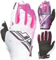 Fly Racing - Fly Racing Kinetic Womens Gloves (2017) - 370-61207 - Pink/Purple - 7 - Image 1