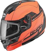 G-Max - G-Max MD04 Quadrant Snow Helmet - G2041696 TC-26 - Hi-Vis Orange/Black - Large - Image 1