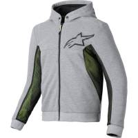 Alpinestars - Alpinestars Chrome Air Sport Hoodie - 4200425-9196-2XL - Heather Gray/Black - 2XL - Image 1