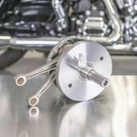 S&S Cycle - S&S Cycle M-Eight Flywheel Assemblies - No Balancer Gear, Full Wrist Pin - 4 1/2in. Stroke - 320-0618 - Image 3