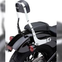 Cobra - Cobra Short Detachable Backrest - Chrome - 602-2045 - Image 1