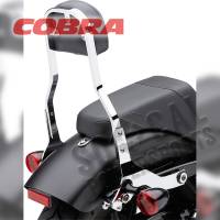 Cobra - Cobra Short Detachable Backrest - Chrome - 602-2045 - Image 2