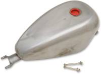 Drag Specialties - Drag Specialties Custom Gas Tank - Carbureted - Peanut Style - 0701-0838 - Image 1