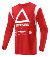 Alpinestars - Alpinestars Techdura Jersey - 3764524-3010-S - Bright Red - Small - Image 1