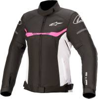 Alpinestars - Alpinestars Stella T-SPS Waterproof Womens Jacket - 3210120-1239-L - Black/White - Large - Image 1