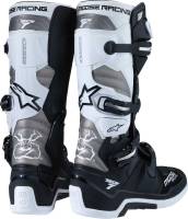 Moose Racing - Moose Racing Tech 7 Boots by Alpinestars - 0212024-153-14 - Black/White/Gray - 49.5 - Image 2