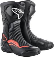 Alpinestars - Alpinestars SMX-6 V2 Boots - 2223017-1130-41 - Black/Gray/Red Fluo - 7.5 - Image 1