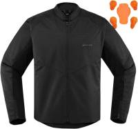 Icon - Icon Hooligan Perforated Jacket - 2820-5276 - Stealth - Medium - Image 1