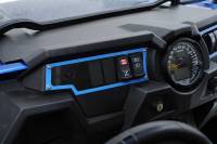 Moose Utility - Moose Utility Small 4 Switch Dash Plate - Left - Blue - 2578.0521-1695 - Image 2