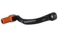 Hammerhead Designs - Hammerhead Designs Shifter Lever Kit with Knurled Shifter Tip (+20mm Offset) - Black/Orange - 01-0564-10-40 - Image 1