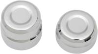 Drag Specialties - Drag Specialties Billet Rear Axle Caps- 1in. - Chrome - 0214-0832 - Image 1