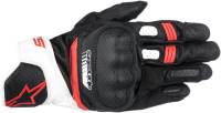 Alpinestars - Alpinestars SP-5 Leather Gloves - 3558517-123-2X - Black/White/Red - 2XL - Image 1