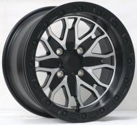 Hiper Wheel - Hiper Wheel Raptor Wheel - 15x10 - 4+4 Offset - 4/110 - Machined/Black - 1510-YFSCM-55-SBL-C - Image 2