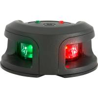 Attwood Marine - Attwood LightArmor Bow Mount Navigation Light - Composite Black - Bi-Color - 2NM - Image 1