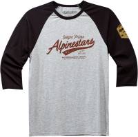 Alpinestars - Alpinestars Script Premium T-Shirt - 1230715051028XL - Black/Gray - X-Large - Image 1