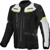 Alpinestars - Alpinestars Bogota Pro Drystar Jacket - 3207023-1381-XXL - Ice Gray/Black/Yellow Fluo - 2XL - Image 1