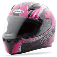 G-Max - G-Max FF49 Elegance Helmet - G7492403 TC-14 - Black/Pink - X-Small - Image 1