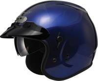G-Max - G-Max GM32S Solid Helmet - G1320495 - Blue - Medium - Image 1