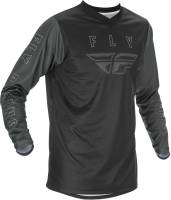 Fly Racing - Fly Racing F-16 Youth Jersey - 374-920YX - Black/Gray - X-Large - Image 1