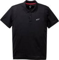 Alpinestars - Alpinestars Realm Polo Shirt - 1232-41000-10-XL - Black - X-Large - Image 1