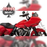 Klock Werks - Klock Werks Sport Flare Windshield - 6in. - Solid Black - KWW-01-0403 - Image 3