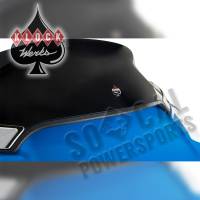 Klock Werks - Klock Werks Sport Flare Windshield - 6in. - Solid Black - KWW-01-0403 - Image 4