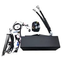 UltraCool - UltraCool Below Regulator Mounted Oil Cooler Kit - Flat Black - DY-1F - Image 1
