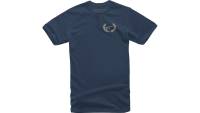 Alpinestars - Alpinestars Wreath T-Shirt - 12137258070L - Navy - Large - Image 1
