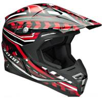 Zoan - Zoan Synchrony MX Monster Graphics Helmet - 521-107 - Black/Red - X-Large - Image 1