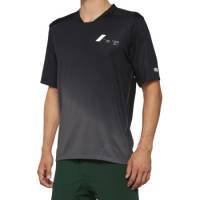 100% - 100% Celium Jersey - 40011-00001 - Black/Charcoal - Medium - Image 1