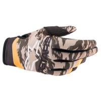 Alpinestars - Alpinestars Radar Gloves - 3561822-6840-XXL - Military Sand Camo/Tangerine - 2XL - Image 1