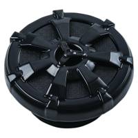 Kuryakyn - Kuryakyn Alley Cat Right Hand Thread Gas Cap - Vented - Gloss Black - 7384 - Image 1