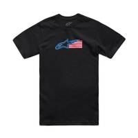 Alpinestars - Alpinestars Racing USA CSF T-Shirt - 1214-73124-10-XXL - Black - 2XL - Image 1