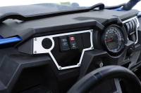 Moose Utility - Moose Utility Large 4 Switch Dash Plate - Left - White - 100-4361-PU - Image 2