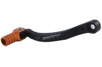 Hammerhead Designs - Hammerhead Designs Shifter Lever Kit with Knurled Shifter Tip (+10mm Offset) - Black/Orange - KTM2SL10K - Image 1