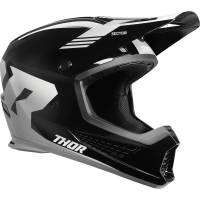 Thor - Thor Sector 2 Carve Helmet - 0110-8117 - Black/White - X-Large - Image 1