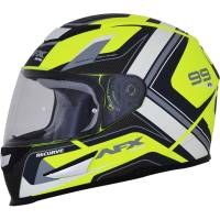 AFX - AFX FX-99 Graphics Helmet - 0101-11174 - Matte Yellow/White - X-Large - Image 1