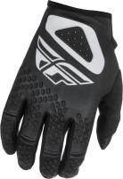 Fly Racing - Fly Racing Kinetic Sym Youth Gloves - 378-411YM - Black/White - Medium - Image 1