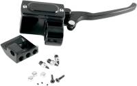 GMA Engineering - GMA Engineering Brake Master Cylinder Assembly w/ Switch Kit for 1in. Handlebar - 5/8in. Bore - Black - GMA-HB-5-B - Image 1