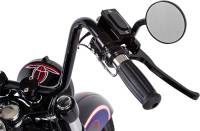 GMA Engineering - GMA Engineering Brake Master Cylinder Assembly w/ Switch Kit for 1in. Handlebar - 5/8in. Bore - Black - GMA-HB-5-B - Image 2