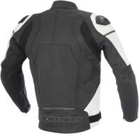 Alpinestars - Alpinestars Core Airflow Leather Jacket - 31014161254 - Black/White - 44 - Image 2