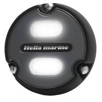 Hella Marine - Hella Marine Apelo A1 Blue White Underwater Light - 1800 Lumens - Black Housing - Charcoal Lens - Image 4