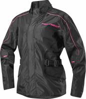 Firstgear - Firstgear Triton Rain Womens Jacket - 1001-1228-0954 - Black/Pink - Large - Image 1