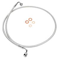 Magnum - Magnum Sterling Chromite II E-Z Align Single Disc Front Brake Line - 90deg. Top Angle - 54in. - 36254SW - Image 1