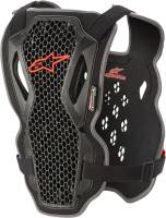 Alpinestars - Alpinestars Bionic Action Chest Protector - 6700421-13-M/L - Black/Red - Md-Lg - Image 2