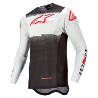 Alpinestars - Alpinestars Supertech Foster Jersey - 3760722-233-S - White/Black/Red Fluo - Small - Image 1