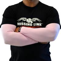 Missing Link - Missing Link Armpro Sleeves - APPKM - Solid Pink - Medium - Image 1